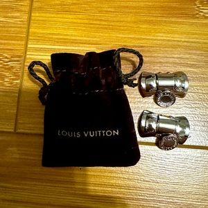 Louis Vuitton ribbon cuff links